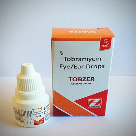 Product Name: Tobzer, Compositions of Tobzer are Tobramycin Eye Ear Drops - Zerdia Healthcare Pvt Ltd