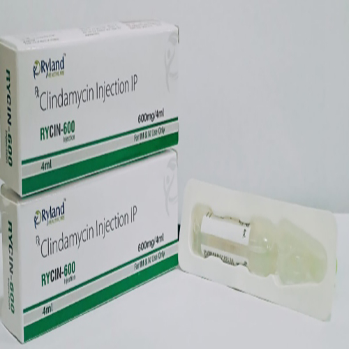 Product Name:  Rycin 600, Compositions of Clindamycin Injection IP are Clindamycin Injection IP - Ryland Health Care