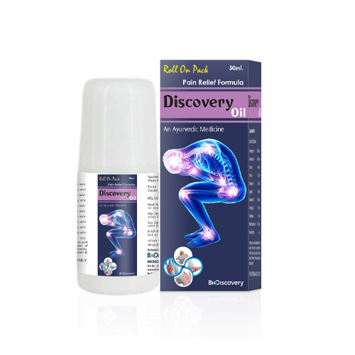 Product Name: Discovery Oil, Compositions of Discovery Oil are Pain Relief Formula - Biodiscovery Lifesciences Private Limited