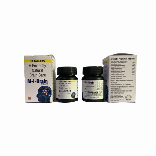 Product Name: M I Brain, Compositions of M I Brain are A Perfectly Natural Brain Care - MK Healthcare