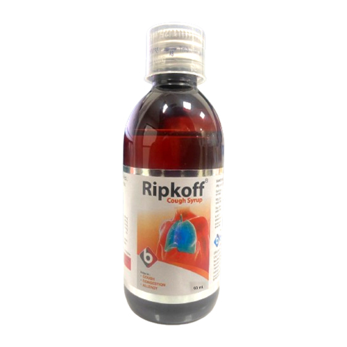 Product Name: RIPKOFF, Compositions of Ripkoff cough syrup are Ripkoff cough syrup - Biopolis Lifesciences Private Limited