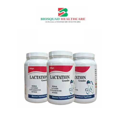 Product Name: LACTATION , Compositions of Herbal Lactation Supplement For Mother are Herbal Lactation Supplement For Mother - Biosquad Healthcare