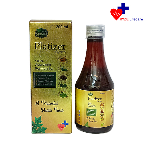 Product Name: Platizer Syrup, Compositions of Ayurvedic Proprietary Medicine are Ayurvedic Proprietary Medicine - Ryze Lifecare