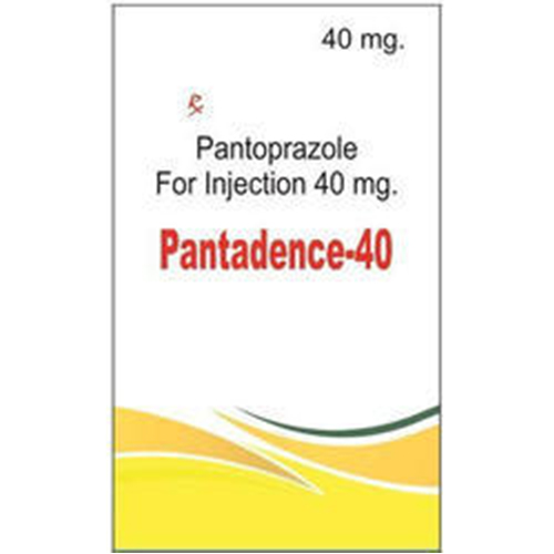 Product Name: Pantadence 40, Compositions of Pantoprazole For Injection 40mg are Pantoprazole For Injection 40mg - Credence Healthcare