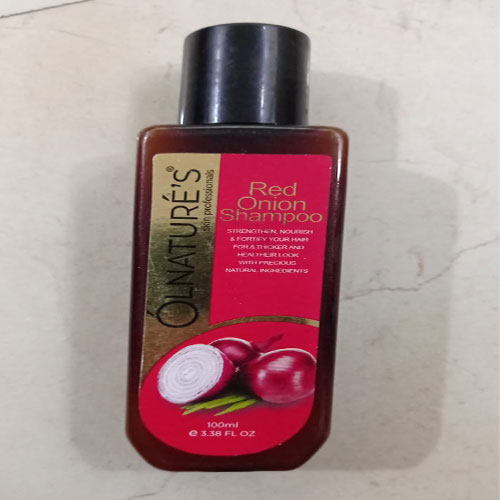 Product Name: Olnatures Red Onion, Compositions of are Onion Shampoo - G N Biotech