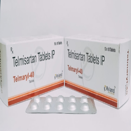 Product Name: Telmaryl 40, Compositions of Telmisartan Tablets IP are Telmisartan Tablets IP - Ryland Health Care