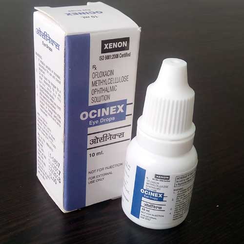 Product Name: Ocinex, Compositions of Ofloxacin Methylcellulose Ophthalmic Solutions are Ofloxacin Methylcellulose Ophthalmic Solutions - Xenon Pharmaceuticals