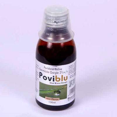 Product Name: Poviblu, Compositions of Poviblu are Multivitamins with Multimineral Syrup - Bluewaterresearch