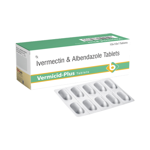 Product Name: VERMICID PLUS, Compositions of Ivermectin & Albendazole Tablets  are Ivermectin & Albendazole Tablets  - Biopolis Lifesciences Private Limited