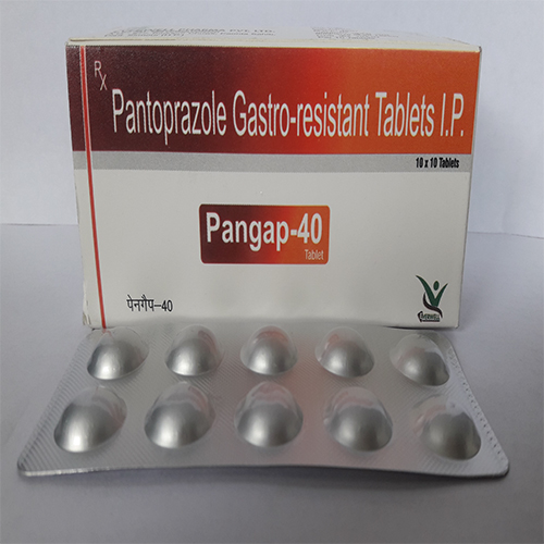 Product Name: Pangap 40 , Compositions of Pangap 40  are Pantoprazole Gastro-resistant Tablets I.P.  - Orange Biotech Private Limited