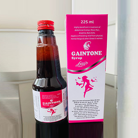 Product Name: Gaintone, Compositions of Female Healthy Tonic are Female Healthy Tonic - Gainmed Biotech Private Limited