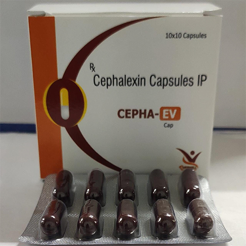 Product Name: CEPHA EV , Compositions of CEPHA EV  are Cephalexin Capsules IP  - Orange Biotech Private Limited