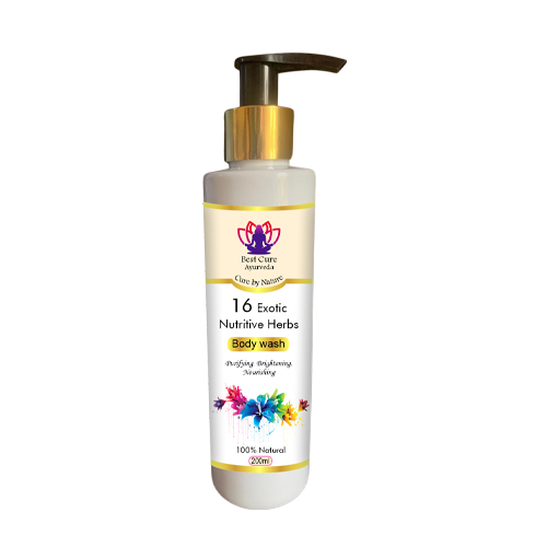 Product Name: Best Cure Body Wash, Compositions of Best Cure Body Wash are Purifying, Brightening, Nourishing - Best Cure ayurveda