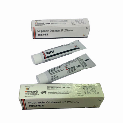 Product Name: MEPEE, Compositions of MEPEE are Mupirocin Ointment IP 2%w/w - MK Healthcare