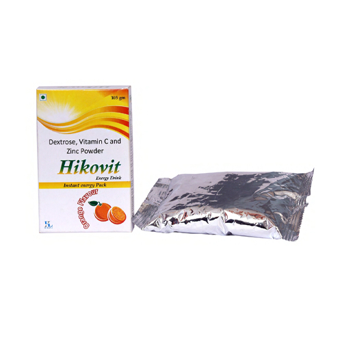 Product Name: Hikovit, Compositions of Hikovit are Dextrose, Vitamin C and Zinc Powder - Hikona Lifesciences