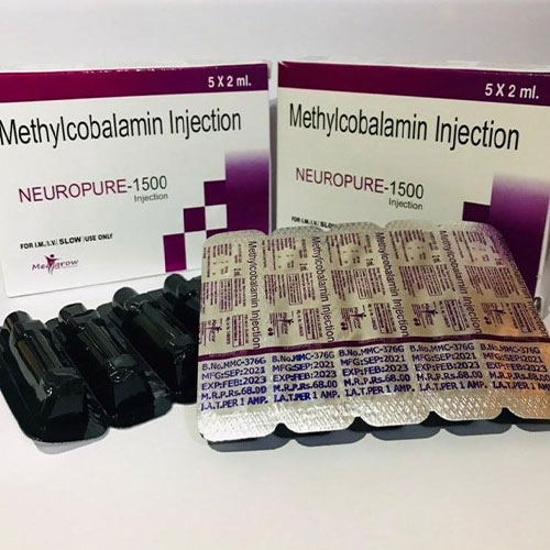 Product Name: Neuropure 1500, Compositions of Methylcobalamin are Methylcobalamin - MediGrow Lifesciences