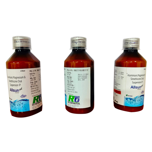 Product Name: ALLSON, Compositions of ALLSON are Alumuium, Magnesium & Simethicone Oral Suspension IP - Access Life Science