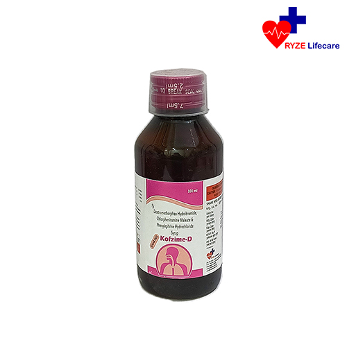 Product Name: Kofzime D, Compositions of Phenylphine Hydrochloric Syrup  are Phenylphine Hydrochloric Syrup  - Ryze Lifecare