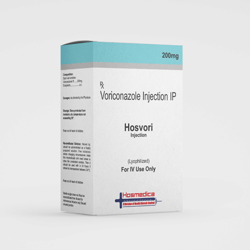 Product Name: HOSVORI, Compositions of HOSVORI are Voriconazole Injection IP - Health Biotech Limited