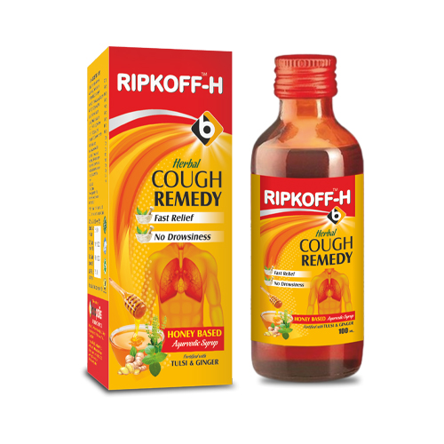 Product Name: RIPKOFF H, Compositions of Herbal Cough Remedy  are Herbal Cough Remedy  - Biopolis Lifesciences Private Limited