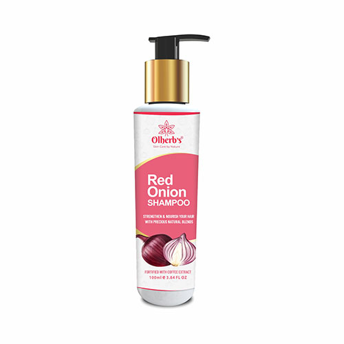 Product Name: Red Onion Shampoo, Compositions of Red Onion Shampoo are  - Biofrank Pharmaceuticals India Private Limited