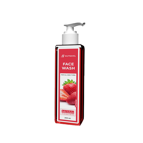 Product Name: FACE WASH, Compositions of are FOR ALL SKIN TYPES - Nutravel Healthcare