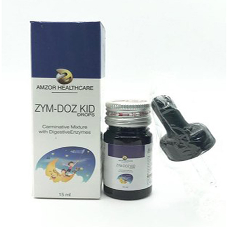 Product Name: Zym Doz Kid, Compositions of are Mixture with Disestive Enzymes - Amzor Healthcare Pvt. Ltd