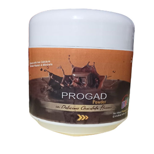 Product Name: PROGAD CHOCOLETE FLAVOUR, Compositions of PROTEIN POWDER DHA are PROTEIN POWDER DHA - Gadin Pharmaceuticals Pvt. Ltd