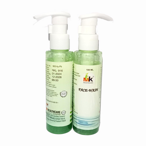 Product Name: Face Wash,, Compositions of Ayurvedic Facewash Neem Face Wash, are Ayurvedic Facewash Neem Face Wash, - MK Healthcare