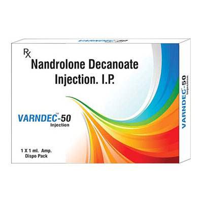 Product Name: Varndec 50, Compositions of Varndec 50 are Nandrolone Decanoate injection IP   - SB LIFESCIENCES