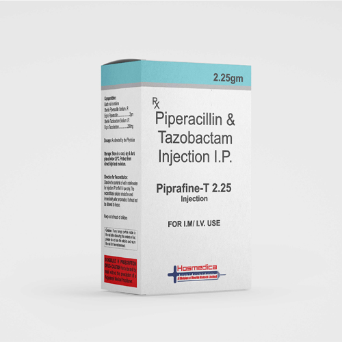 Product Name: PIPRAFINE T 2.25, Compositions of PIPRAFINE T 2.25 are Piperacilli & Tazobactam Injection I.P. - Health Biotech Limited