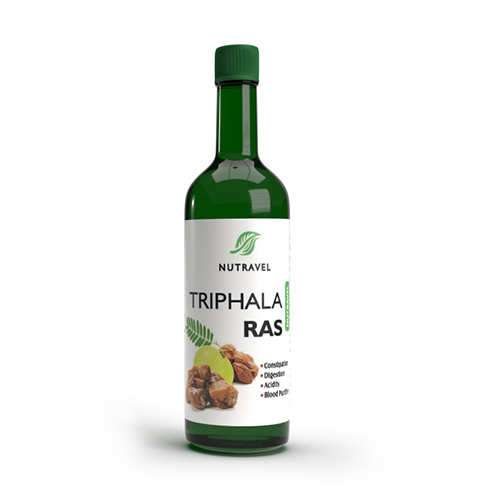 Product Name: TRIPHALA RAS, Compositions of Constipation • Digestion • Acidity • Blood Purifier  are Constipation • Digestion • Acidity • Blood Purifier  - Nutravel Healthcare