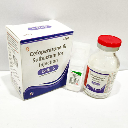 Product Name: Cefhi S, Compositions of Cefhi S are Cefoperazone & Sulbactam for Injection - Arvoni Lifesciences Private Limited