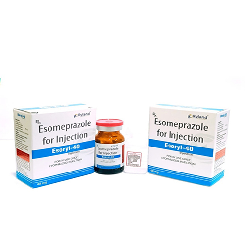 Product Name: Esoryl 40, Compositions of Esoryl 40 are Esomeprazole For Injection - Ryland Health Care