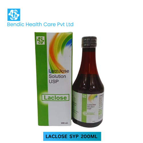 Product Name: LACLOSE, Compositions of LACLOSE are Lactulose Solution USP - Bendic Healthcare Private Limited