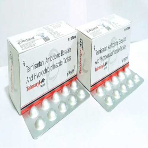 Product Name: Telmaryl AH, Compositions of Telmisartan  Amlodipine Besylate And Hydrochlorothiazide tablets are Telmisartan  Amlodipine Besylate And Hydrochlorothiazide tablets - Ryland Health Care