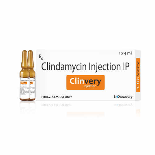 Product Name: Clinvery, Compositions of Clinvery are Clindamycin Injection IP - Biodiscovery Lifesciences Private Limited