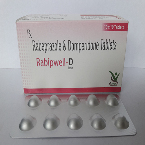 Product Name: Rabipwell D , Compositions of Rabipwell D  are Rabeprazole & Domperidone Tablets  - Orange Biotech Private Limited