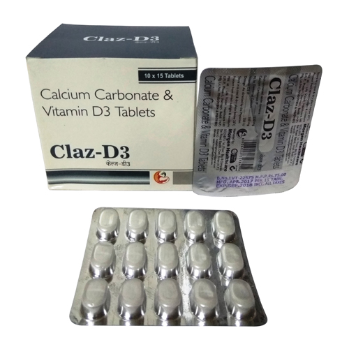 Product Name: Claz D3, Compositions of Claz D3 are  - Morgen Healthcare