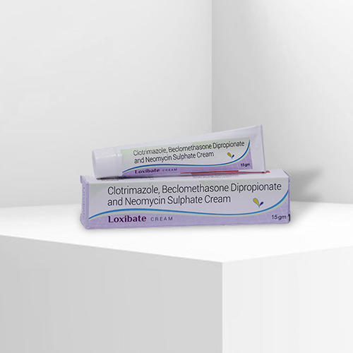 Product Name: Loxibate, Compositions of are Clotrimazole Bectomethasone Dipropionate and Neomycin Sulphate Cream - Velox Biologics Private Limited