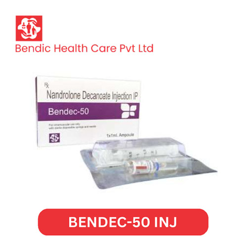 Product Name: BENDEC 50, Compositions of BENDEC 50 are Nandrolone Decanoate Injection IP - Bendic Healthcare Private Limited