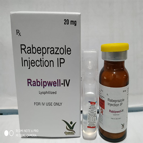 Product Name: Rabipwell IV , Compositions of Rabipwell IV  are Rabeprazole Injection IP  - Orange Biotech Private Limited