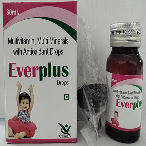 Product Name: Everplus , Compositions of Everplus  are Multivitamin, Multi Minerals with Antioxidant Drops  - Orange Biotech Private Limited