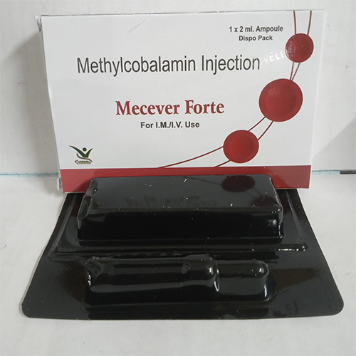 Product Name: Mecever Forte , Compositions of Mecever Forte  are Methylcobalamin Injection  - Orange Biotech Private Limited