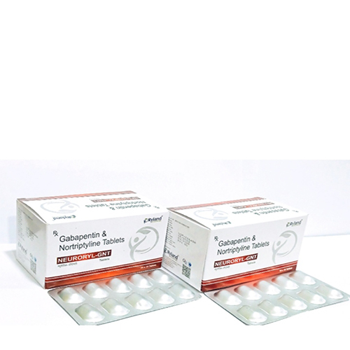 Product Name: Neuroryl Gnt, Compositions of Neuroryl Gnt are Gabapentin & Nortriptyline tablets  - Ryland Health Care