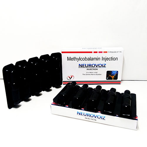 Product Name: Neurovoiz , Compositions of are  Methylcobalamine 1500 mcg - Voizmed Pharma Private Limited