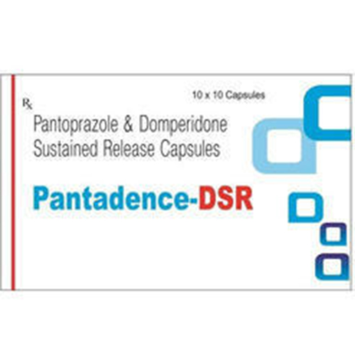 Product Name: Pantadence DSR, Compositions of Pantoprazole & Domperidone Sustained Release Capsules are Pantoprazole & Domperidone Sustained Release Capsules - Credence Healthcare