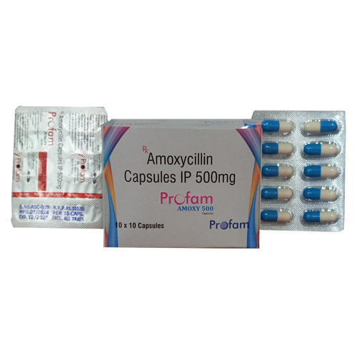 Product Name: PORFAM, Compositions of Amoxycillin Capsules IP 500mg are Amoxycillin Capsules IP 500mg - Access Life Science