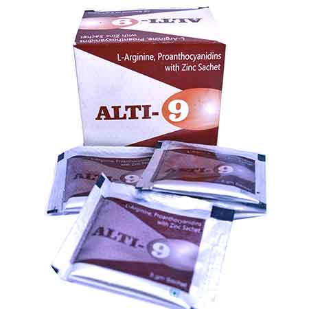 Product Name: Alti 9, Compositions of Alti 9 are  - Atlina Life sciences