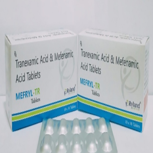 Product Name: Mefryl tr, Compositions of Tranexamic Acid & Mefenamic Acid Tablets  are Tranexamic Acid & Mefenamic Acid Tablets  - Ryland Health Care